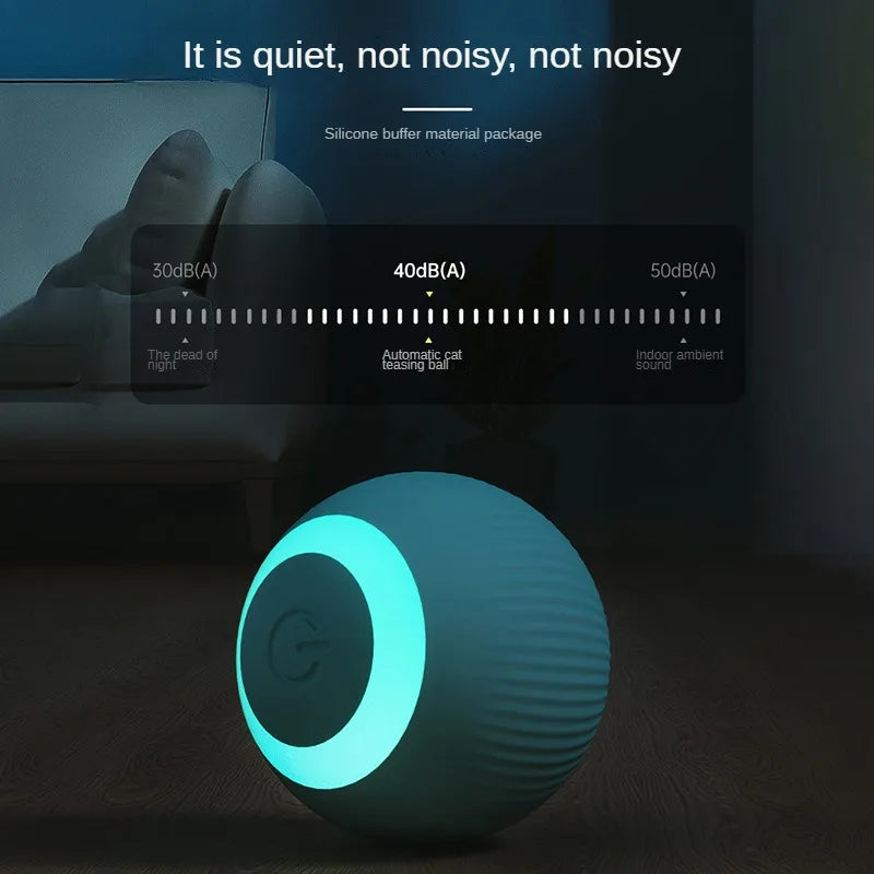 SMART ELECTRIC ROLLING BALL – ENDLESS FUN FOR YOUR FURRY FRIENDS!