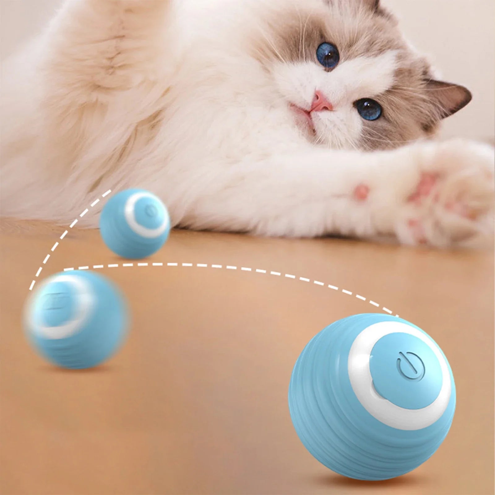 SMART ELECTRIC ROLLING BALL – ENDLESS FUN FOR YOUR FURRY FRIENDS!